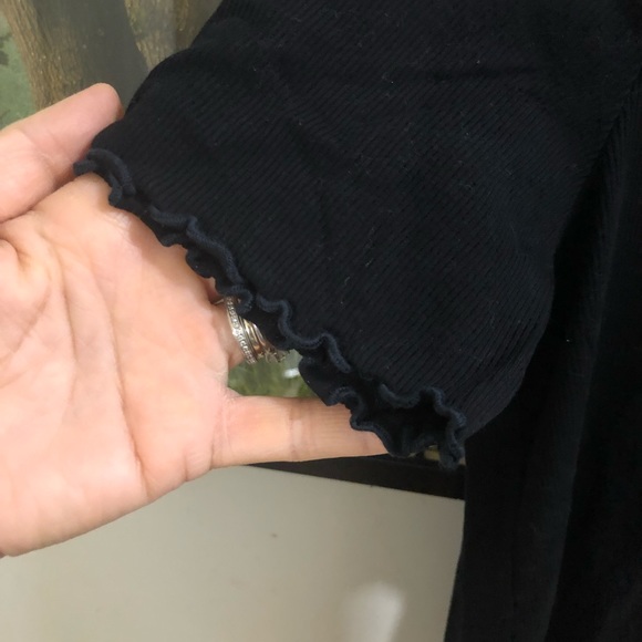 AG black ribbed top nwot - Picture 5 of 6
